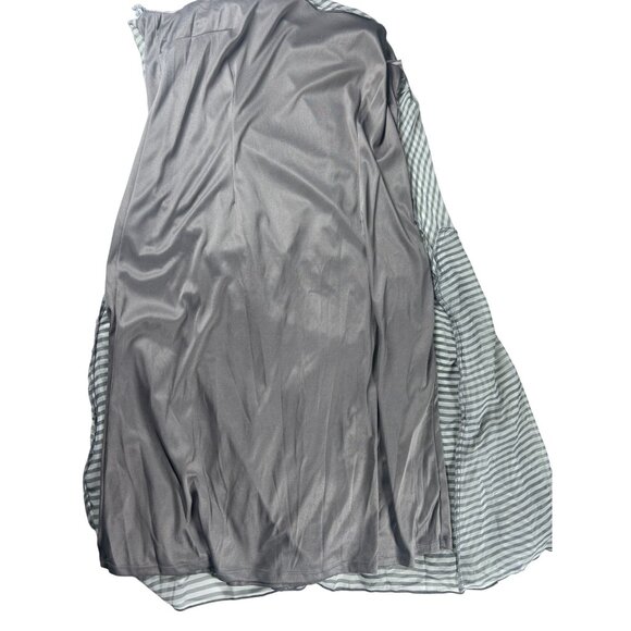 Robbie‎ Bee Dress Women's  Size 16 Striped Sleeveless Ruffled Preowned - Picture 4 of 8